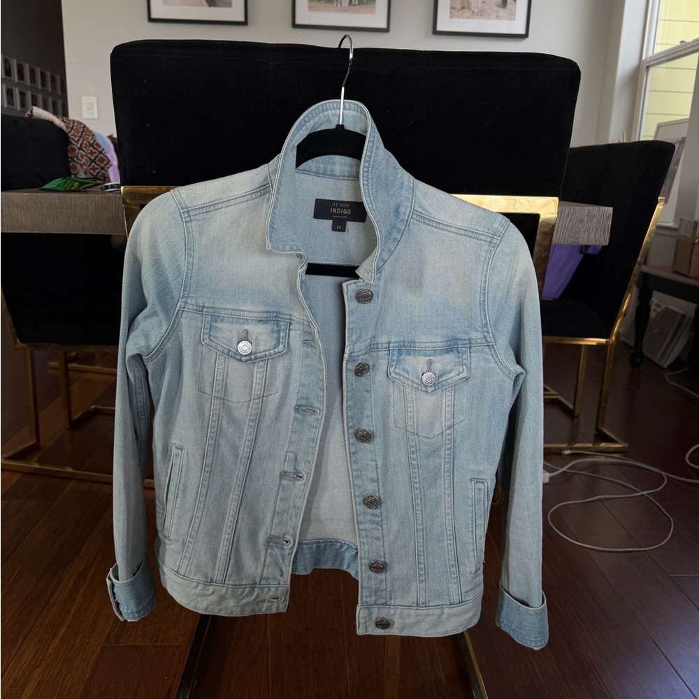 J. Crew Indigo Light Blue Denim Jacket